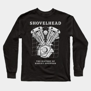 shovelhead american engine Long Sleeve T-Shirt